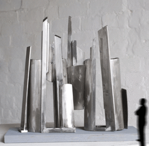 Steel sculpture fabrication for artists. Maquette.