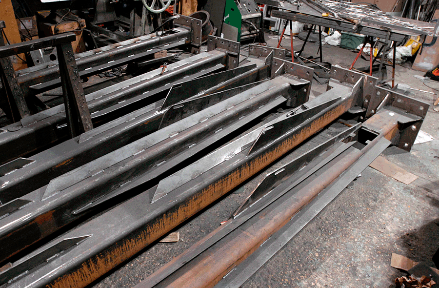 gate posts for Tabard square public art commission