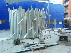 Sculpture installation
