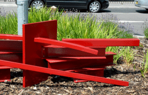 Railway sculpture commission. Commissioned artwork for Southern Rail.